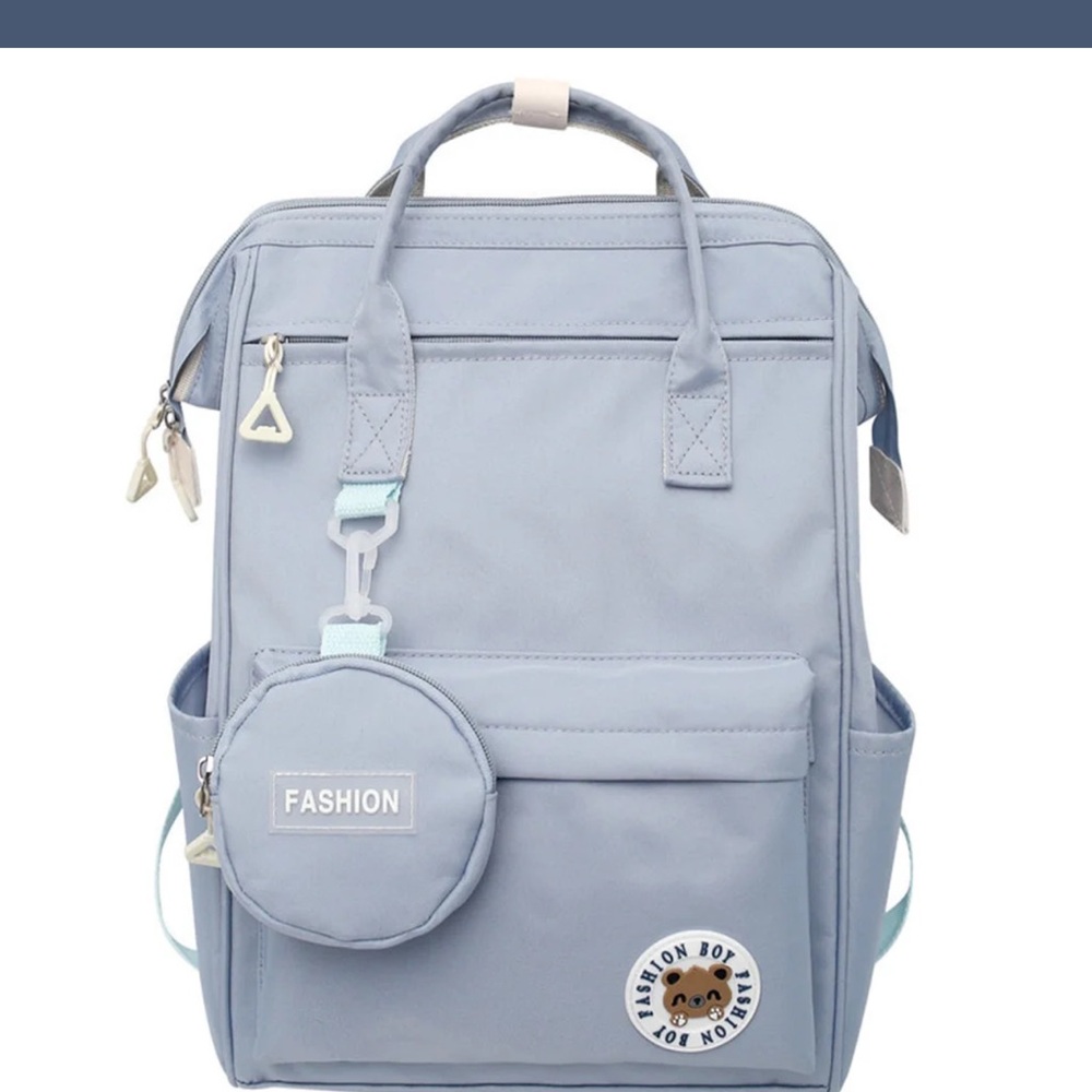 Light Blue Women's Backpack